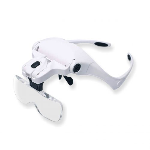 Head Magnifying Glass with Led Lamp